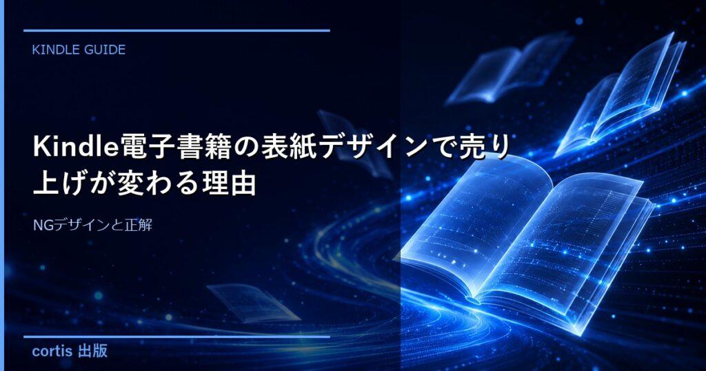 Kindle電子書籍の表紙デザインで売り上げが変わる理由｜NGデザインと正解