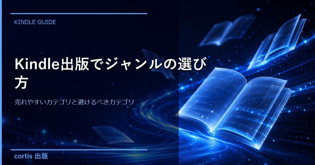 Kindle出版でジャンルの選び方｜売れやすいカテゴリと避けるべきカテゴリ