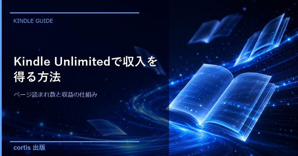Kindle Unlimitedで収入を得る方法｜ページ読まれ数と収益の仕組み